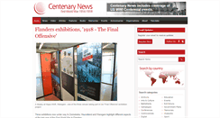 Desktop Screenshot of centenarynews.com